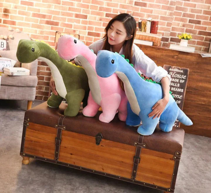 Giant Cuddle Plush Diplodocus Dinosaur – Soft & Snuggly for Everyday Comfort